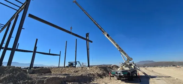 Grúa National · Estructura Metálica